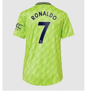 Manchester United Cristiano Ronaldo #7 Tredjedrakt Kvinner 2022-23 Kortermet
